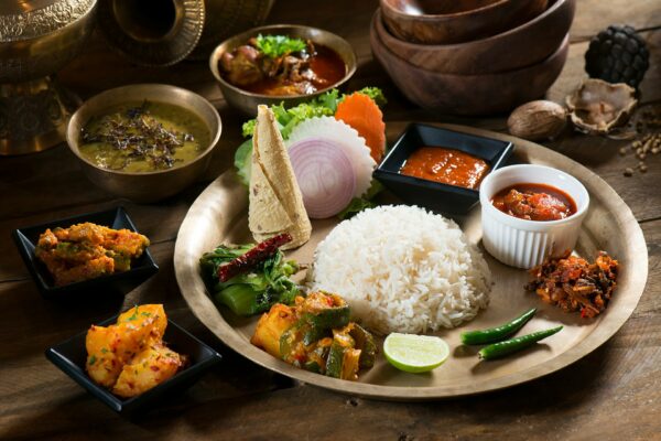 Nepali Authentic Dal Bhat Tarkari, Thakali Khana Set